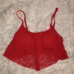 in between bikini and tankini swim top